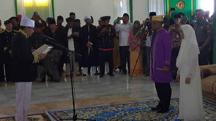 Jenderal Gatot Terima Gelar Kehormatan Kesultanan Tidore