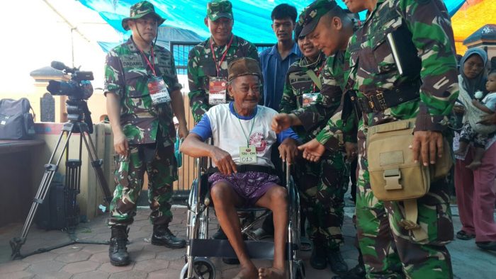 Sebanyak 2.500 Orang Dapat Pengobatan Gratis dari TNI